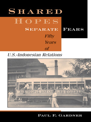 cover image of Shared Hopes, Separate Fears